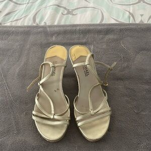 Michael Kors wedge sandals 9M
